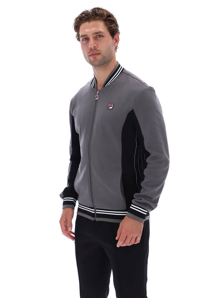 Gunmetal Settanta Baseball Track Top
