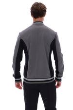 Gunmetal Settanta Baseball Track Top