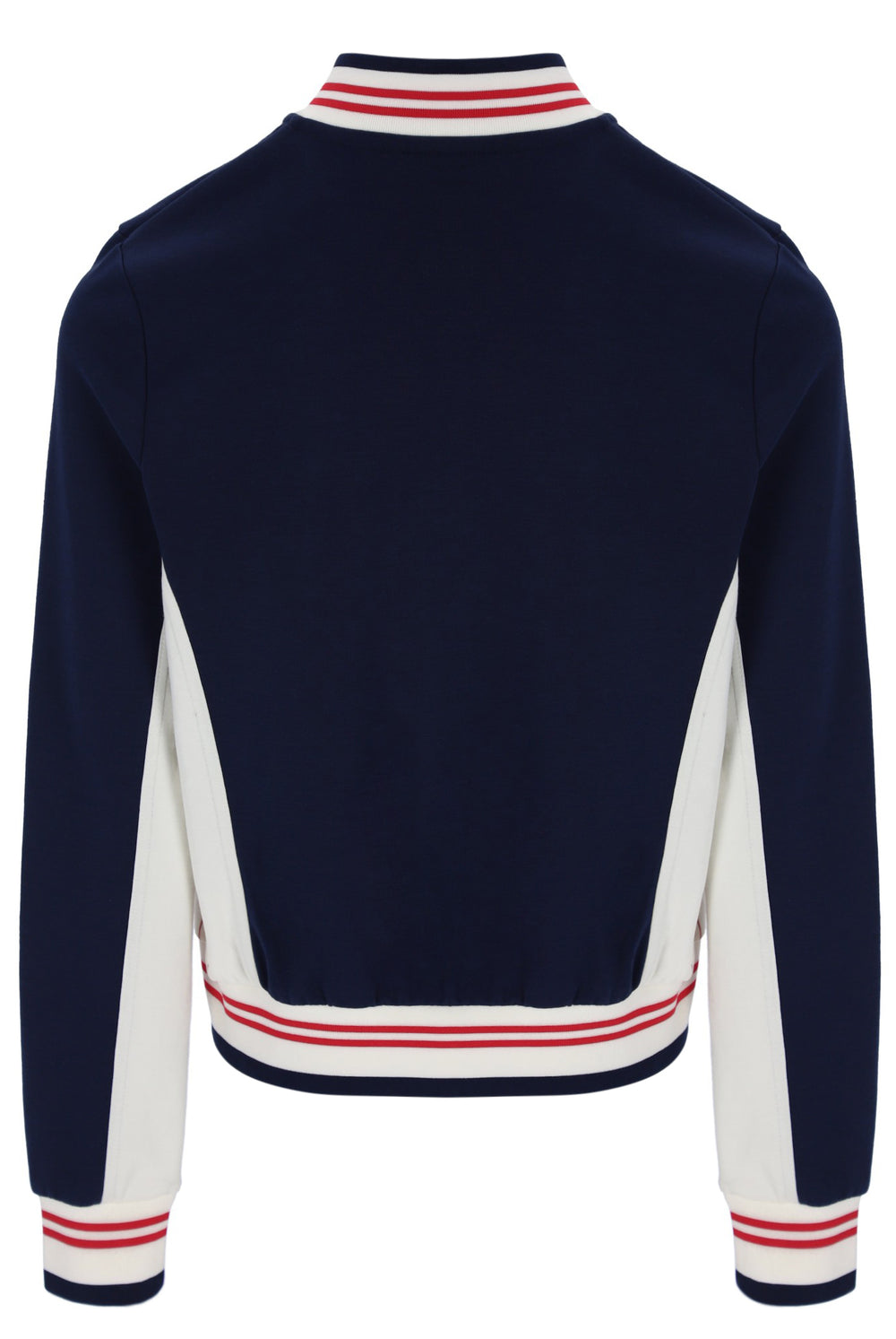 Fila Navy Silvana Iconic Baseball Track Top