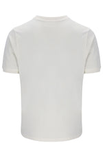 White t-shirt on a white background