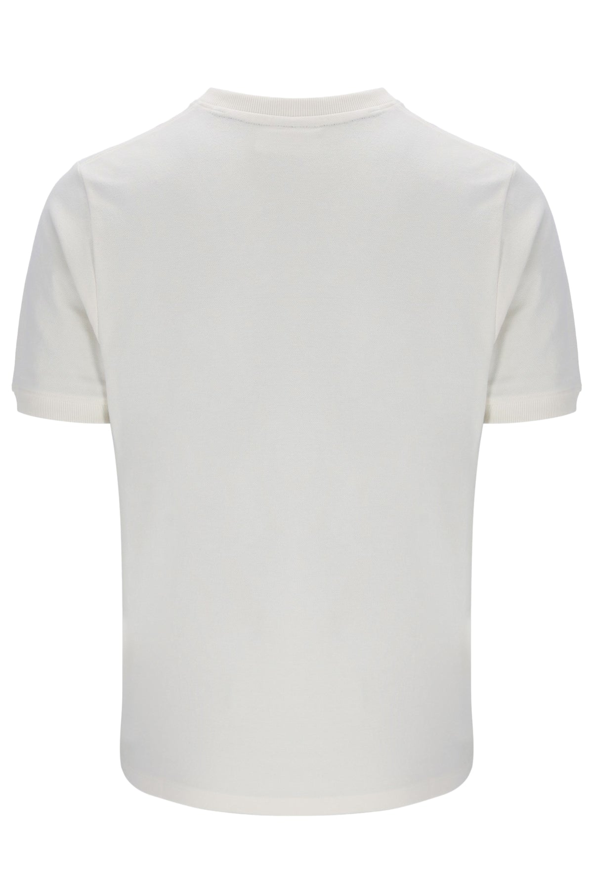 White t-shirt on a white background