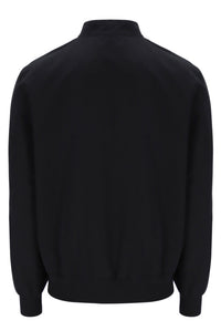 Display the Black 'Fila' branded Smith Archive-Inspired Jacket
