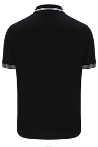 Black Soren 2 Polo Shirt with Tipping