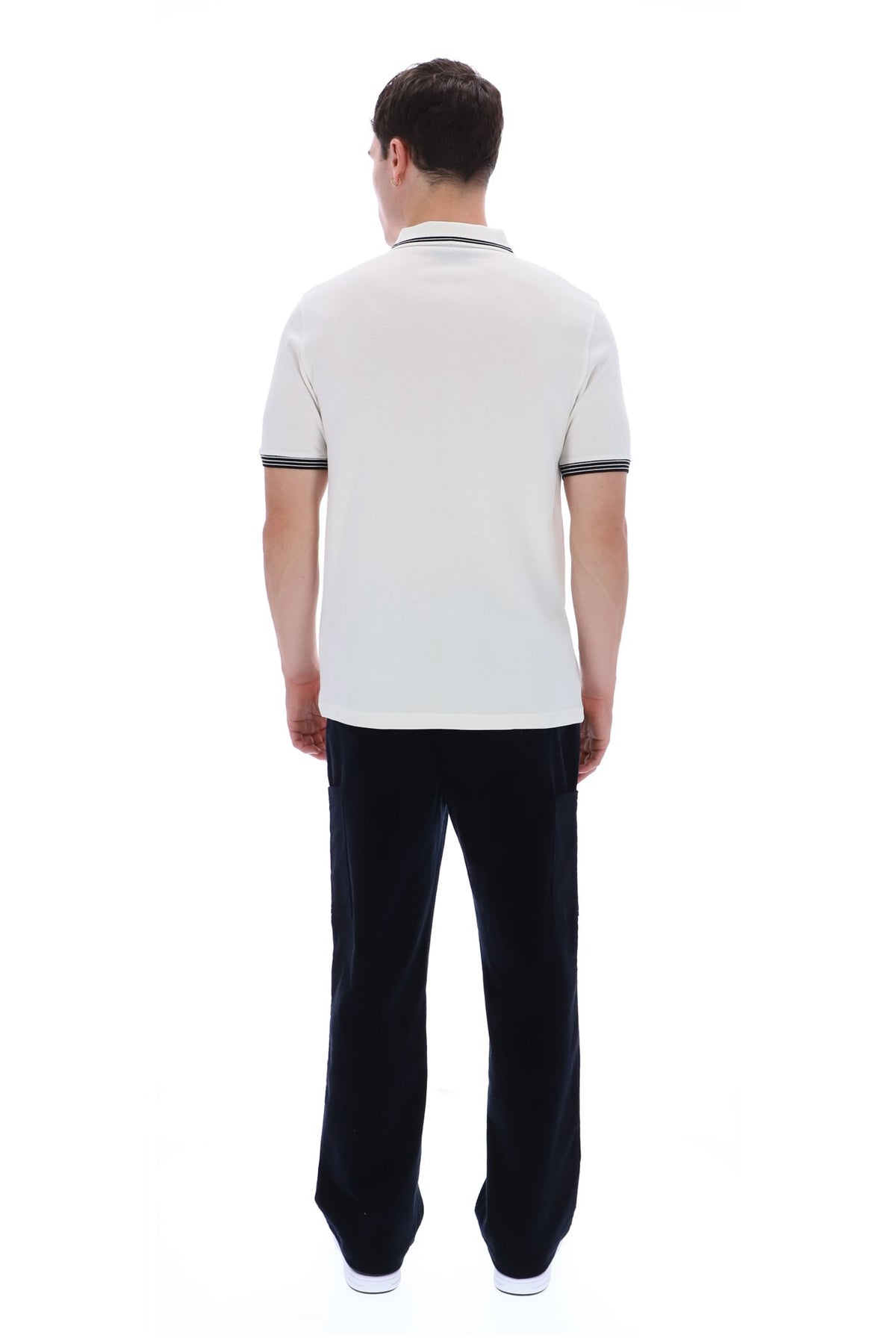 White Down Soren 3 Premium Polo