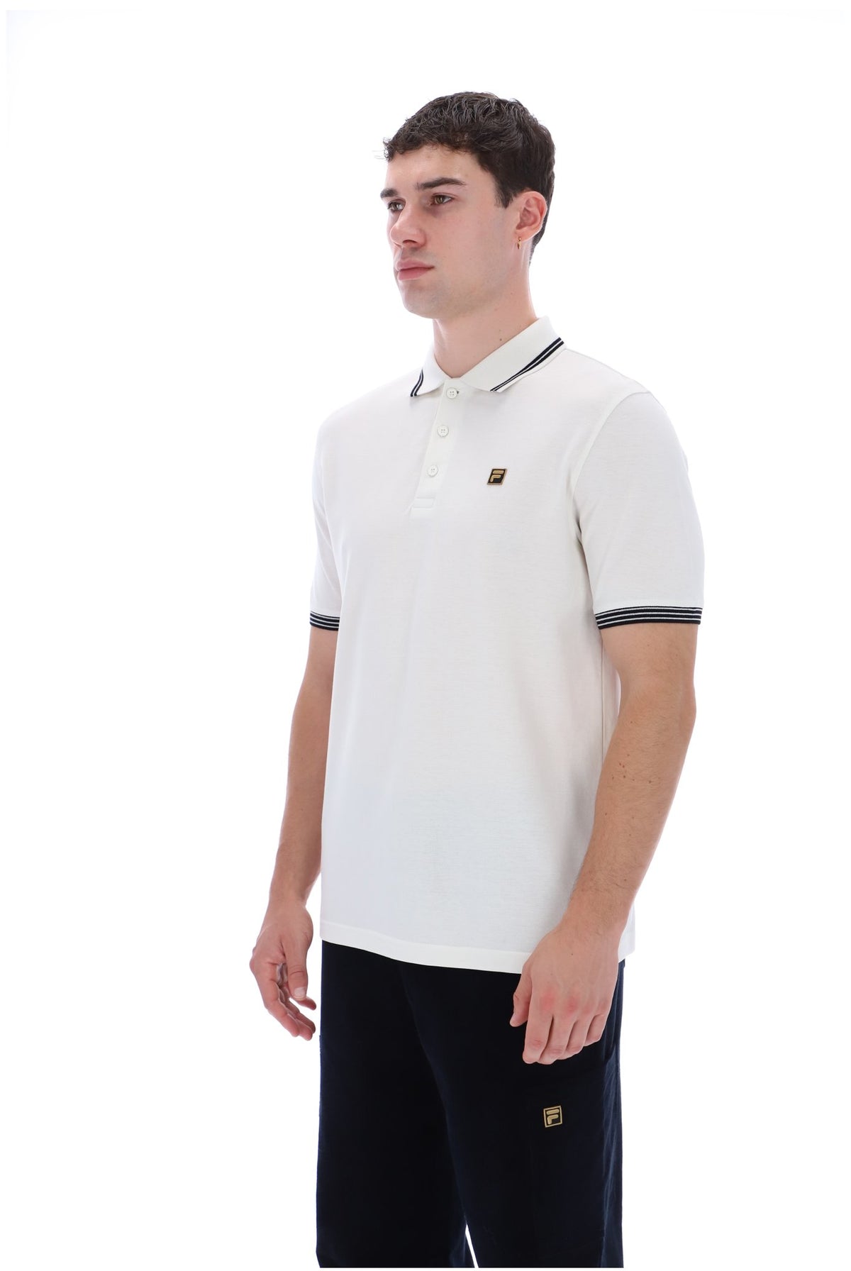 White Down Soren 3 Premium Polo