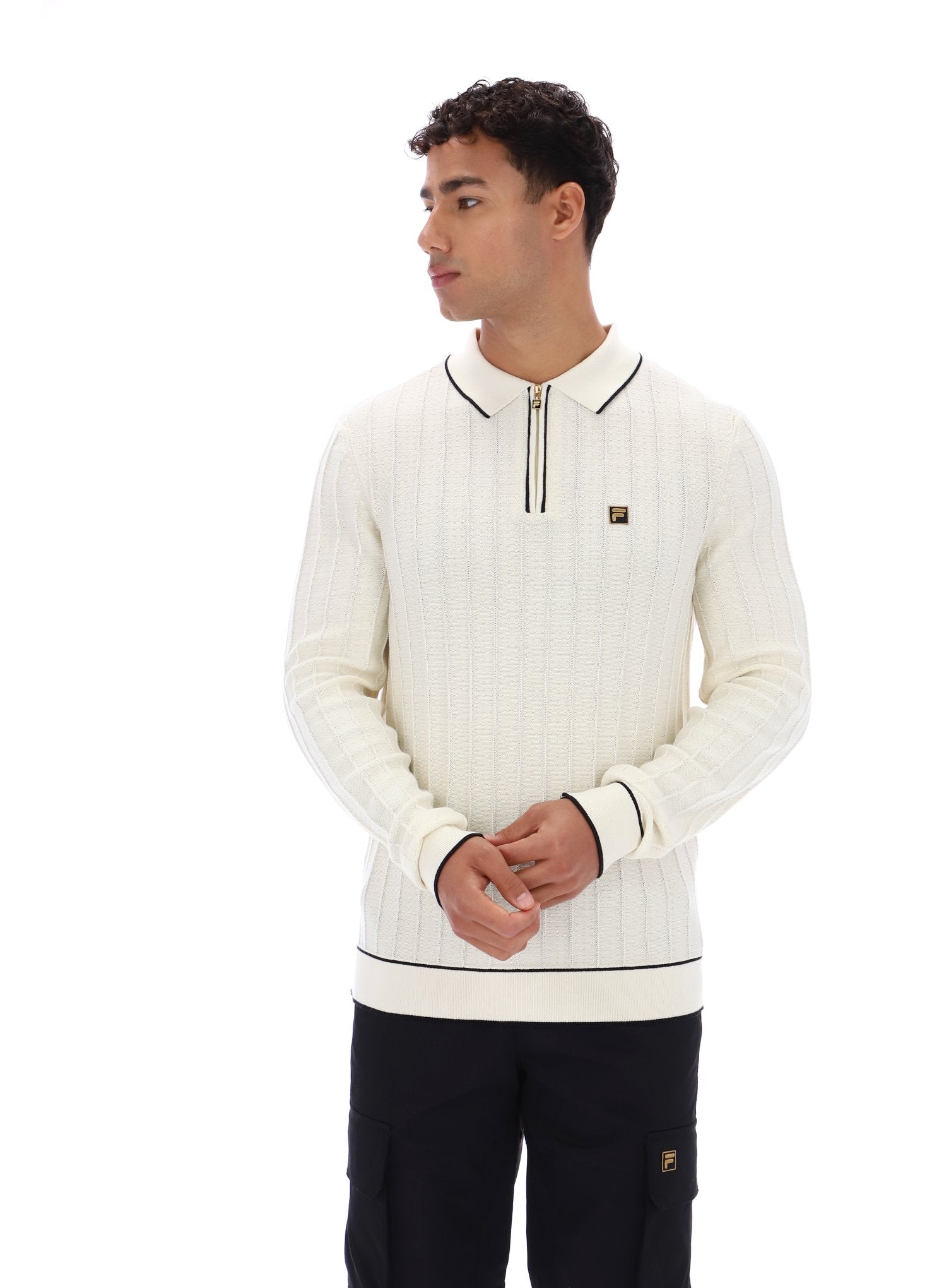 Tofu Sully Long Sleeve Polo Shirt – Fila UK