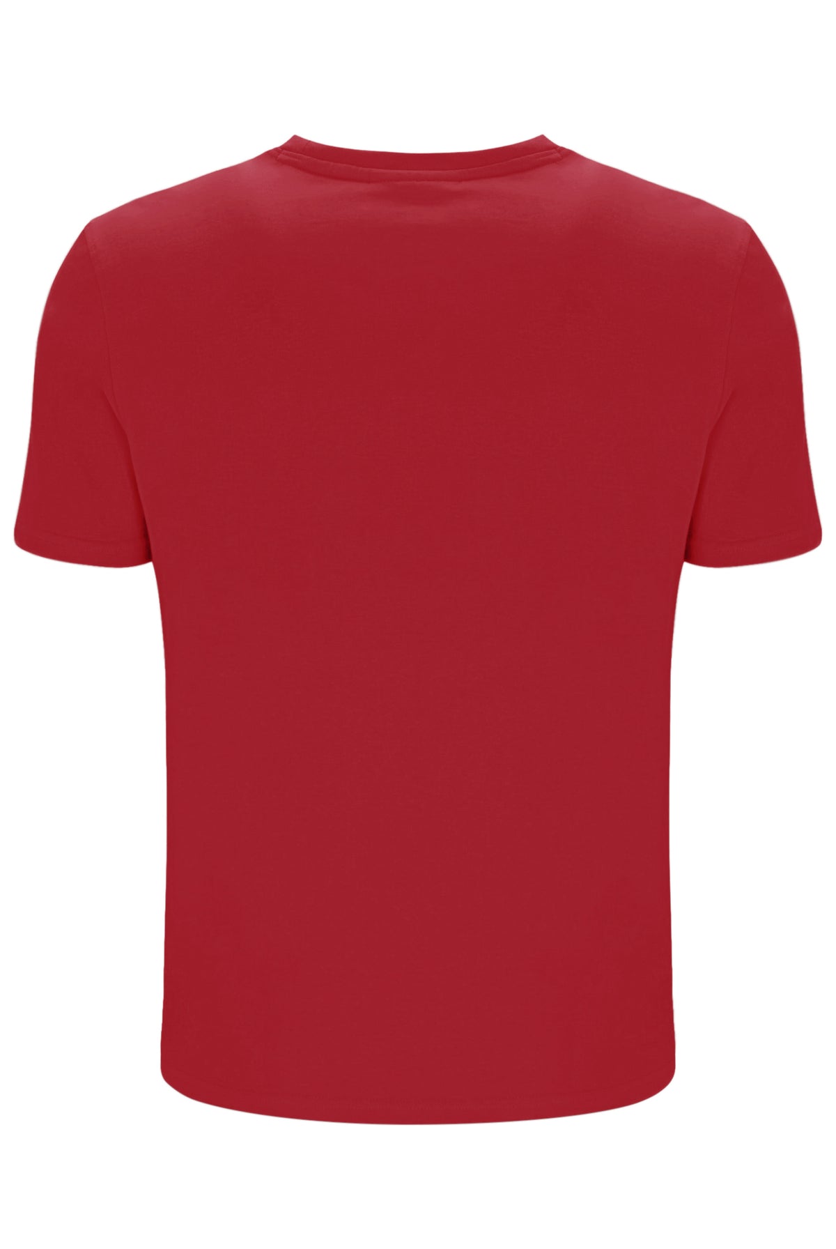 Red t-shirt on a white background