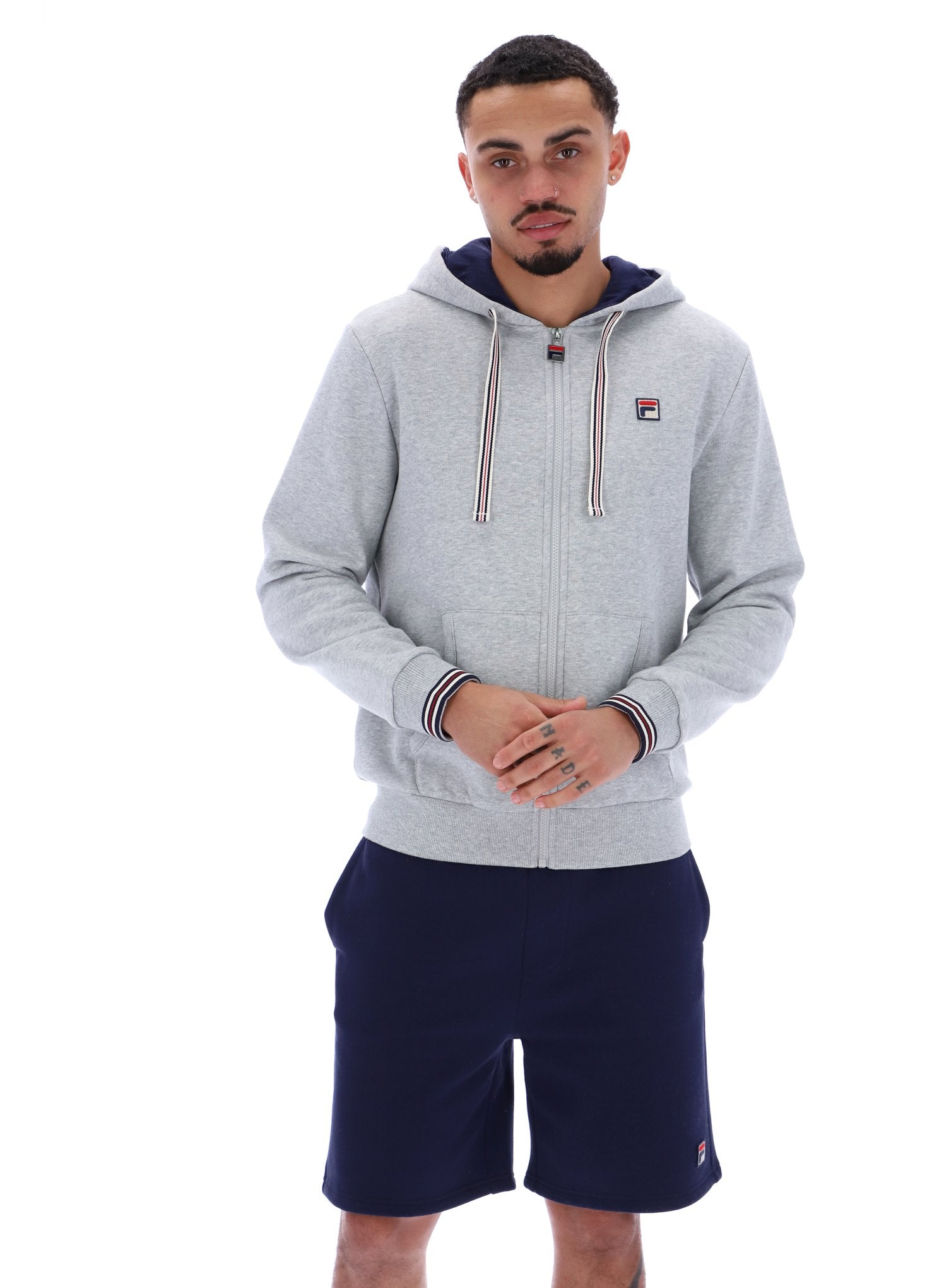 phiiiilo IN STOCK] Steel Grey Fallen Angels Zip Hoodie – Mind Arcade