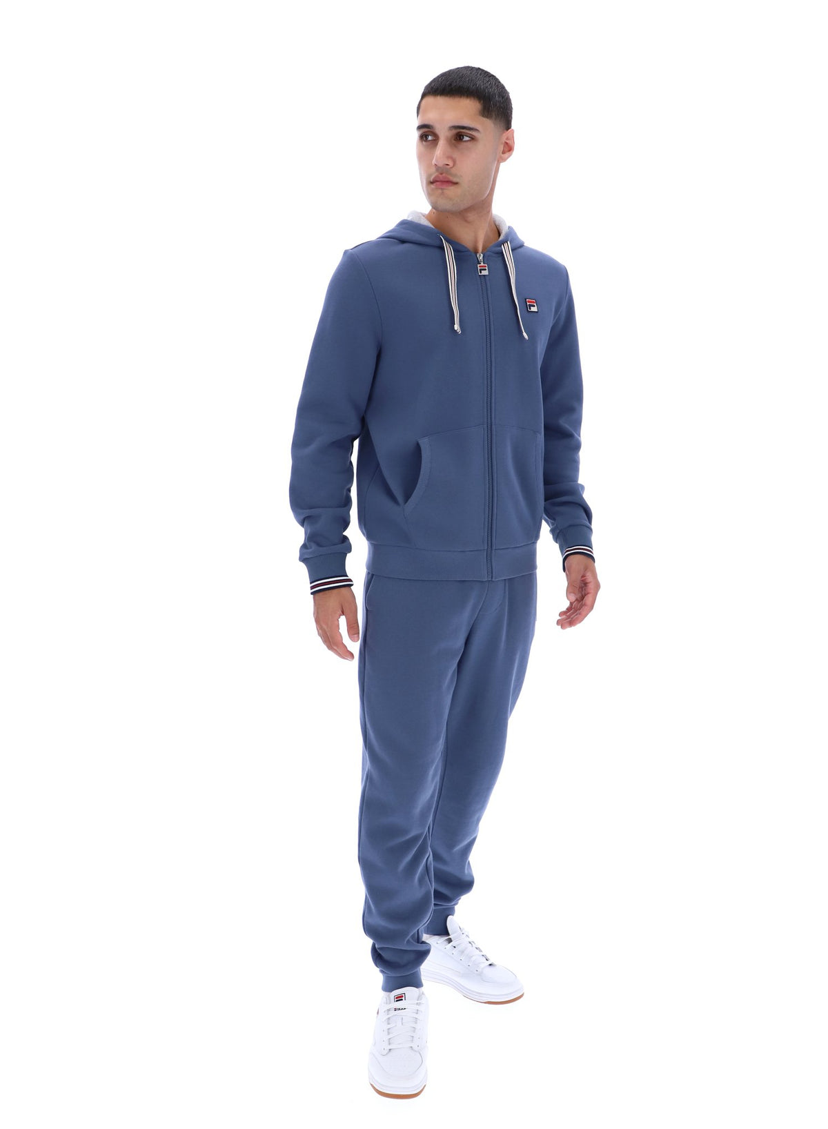 Vintage Indigo Tenconi Zip Up Hoodie