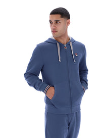 Vintage Indigo Tenconi Zip Up Hoodie