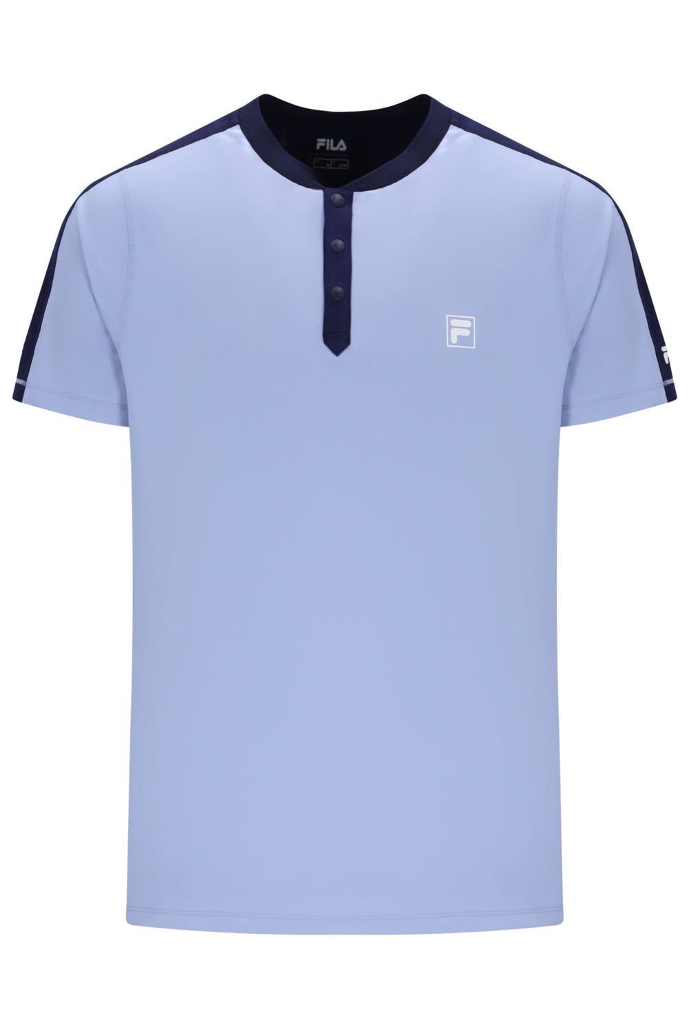 Blue Men’s Henry Neck Tennis T-Shirt