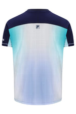 Blue Men’s Henry Neck Tennis T-Shirt