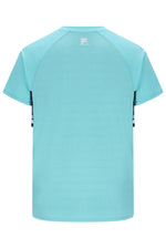 Aqua Unisex Round Neck Tennis T-Shirt