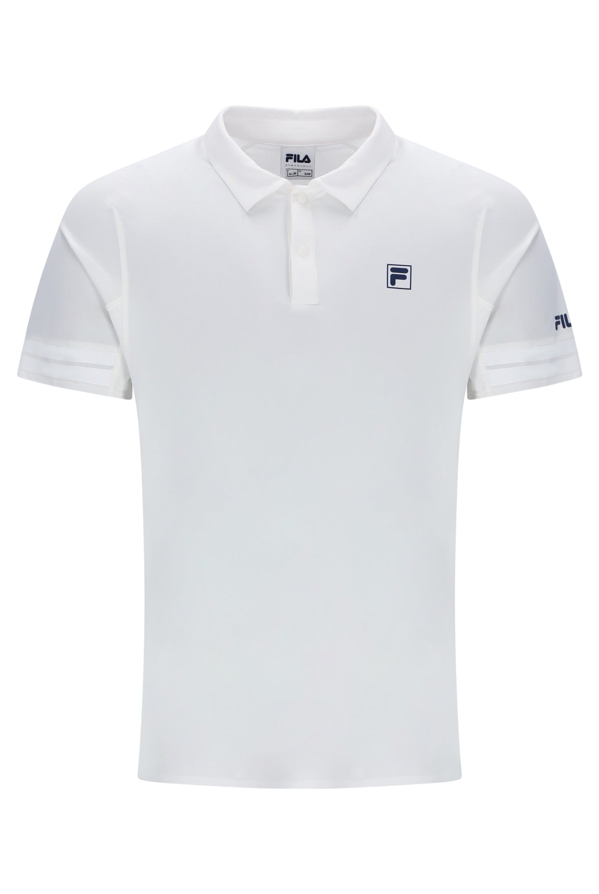 Displays the Off White Men’s Polo Tennis T-Shirt