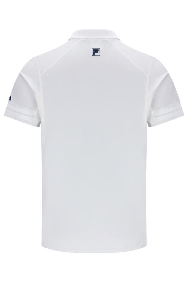 Displays the Off White Men’s Polo Tennis T-Shirt