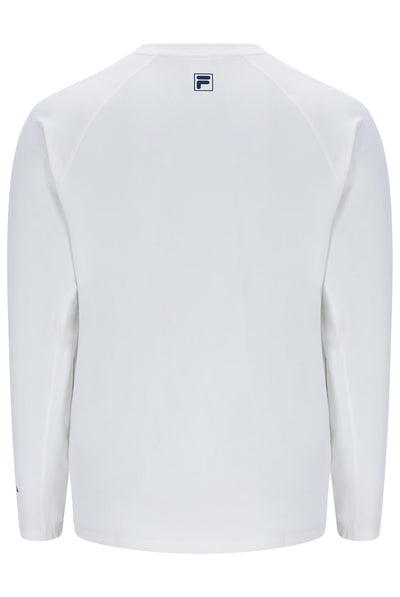 Off White Men's Long Sleeve Tennis T-Shirt