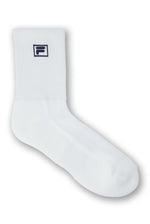 Off White F-Box Mid-Neck Socks