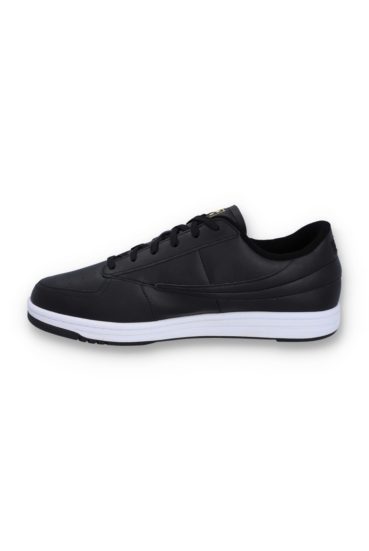 Displays the Black 'FILA' branded Tennis 88 Trainer