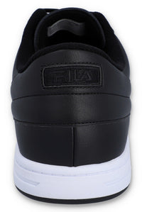 Displays the Black 'FILA' branded Tennis 88 Trainer