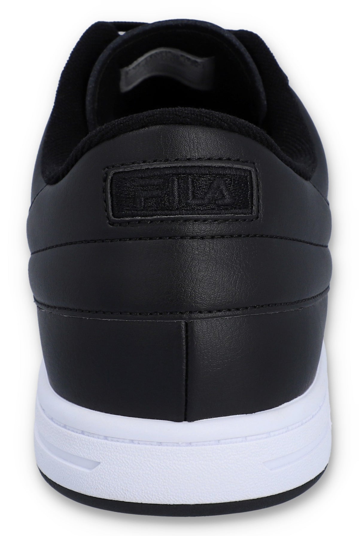 Displays the Black 'FILA' branded Tennis 88 Trainer