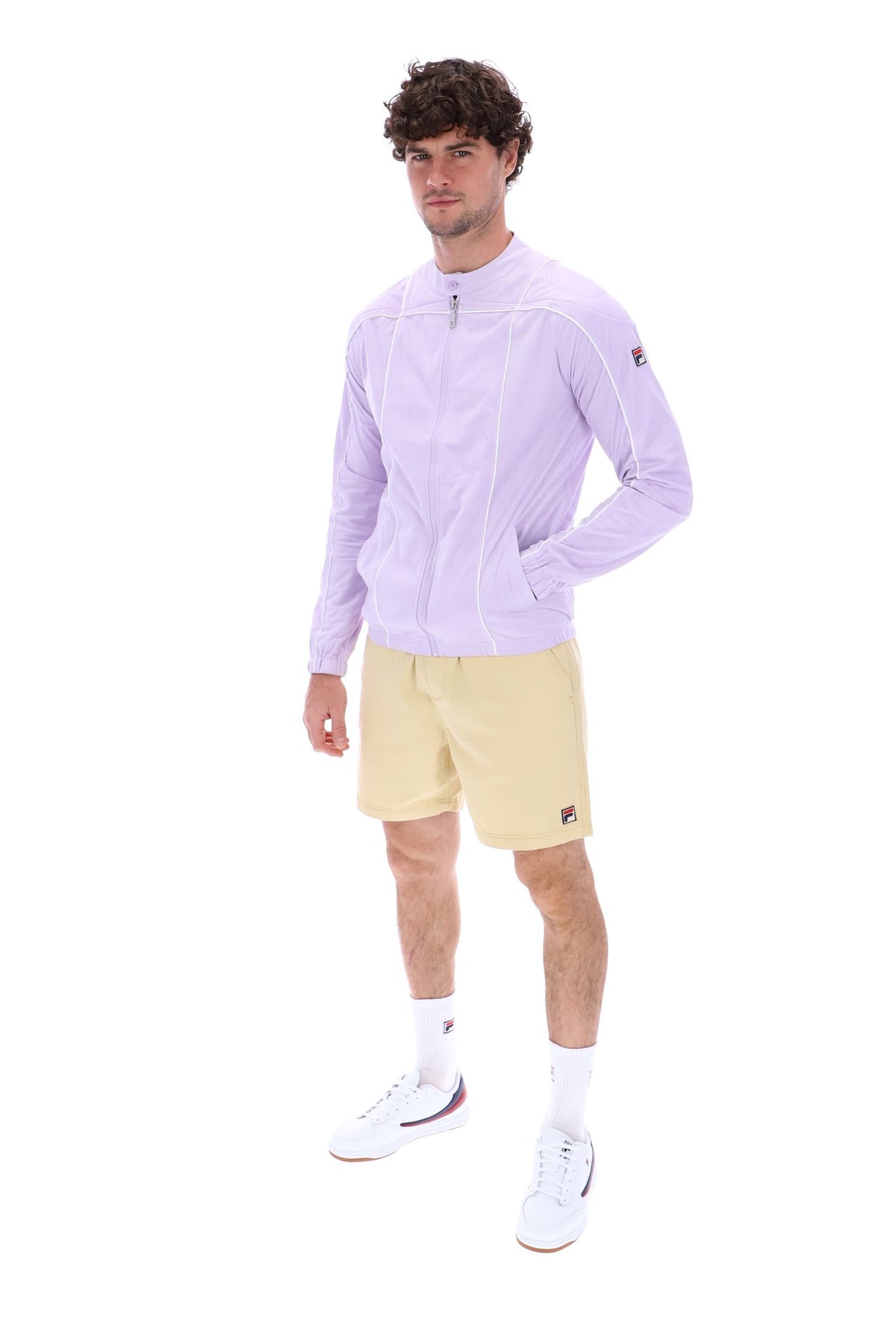 Pastel Lilac Terrinda Iconic Biker Jacket