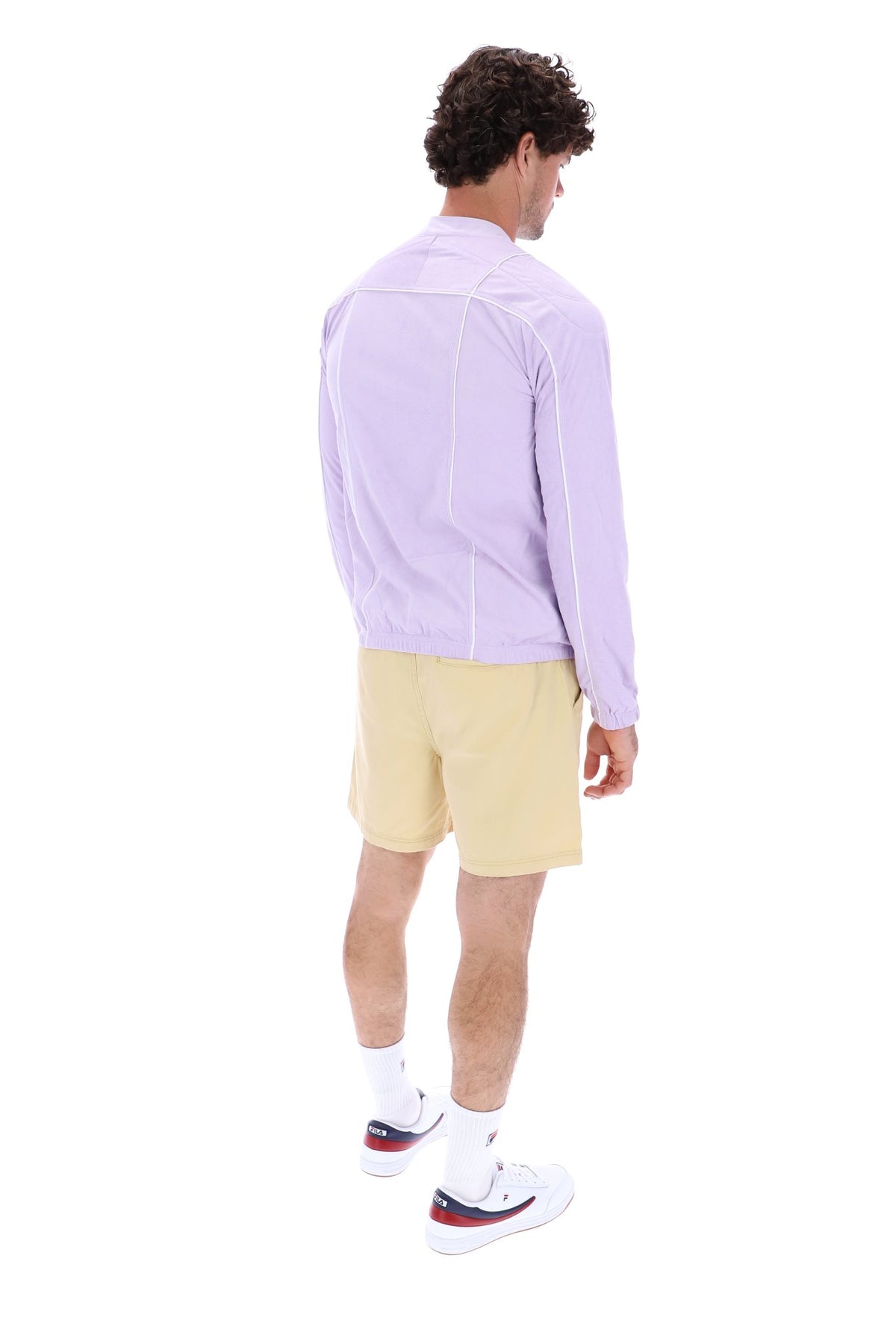 Pastel Lilac Terrinda Iconic Biker Jacket