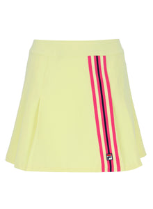 Terry Striped Mini Skirt