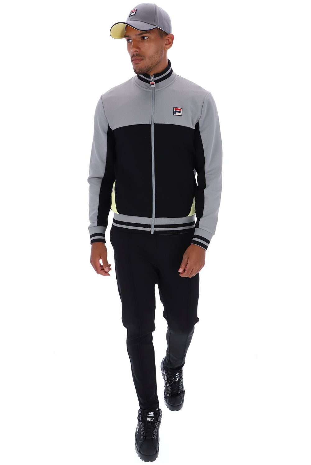 Tie Breaker Funnel Neck Jacket