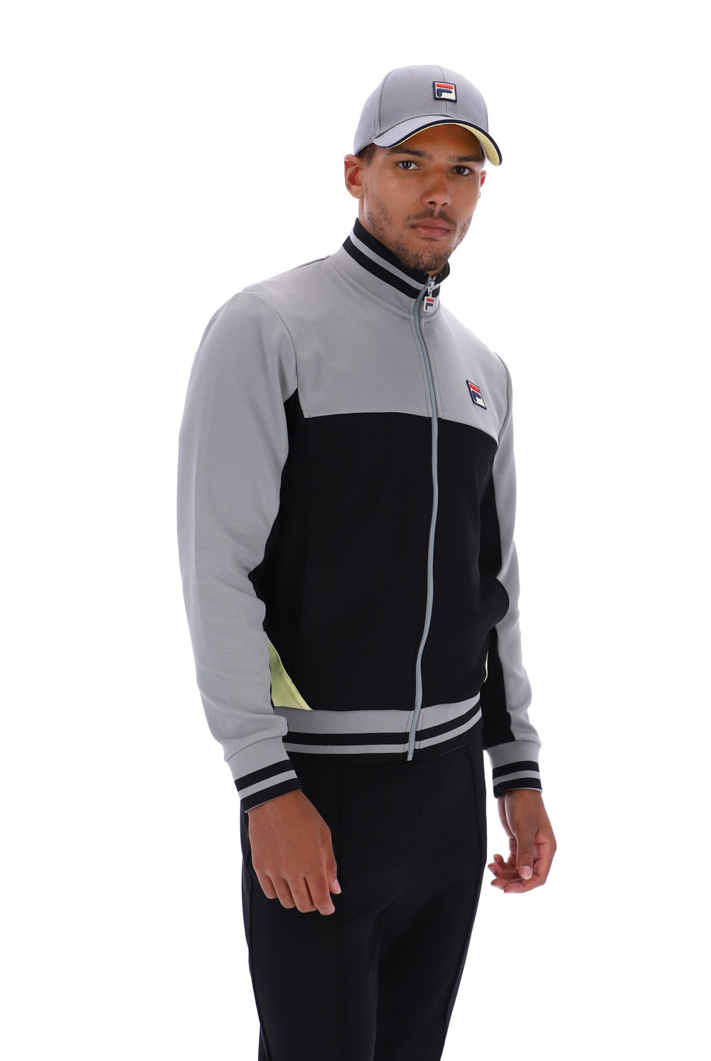 Tie Breaker Funnel Neck Jacket