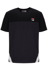 Black Tiebreaker Colour Block T-Shirt