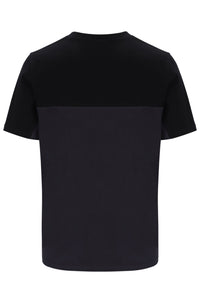 Black Tiebreaker Colour Block T-Shirt