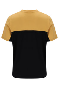 Oak Buff Tiebreaker Colour Block T-Shirt