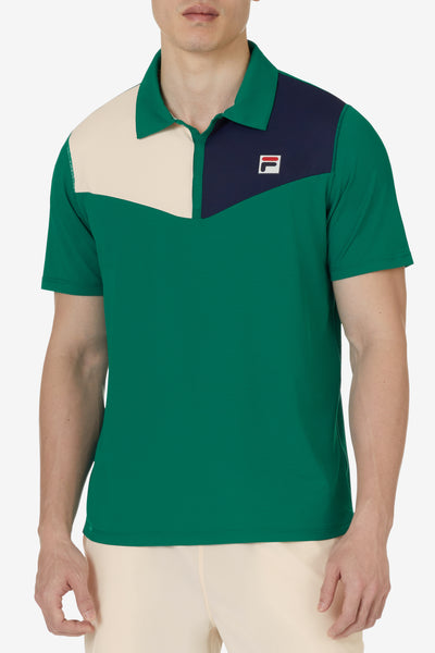 Pro Tennis Heritage Color Block Polo