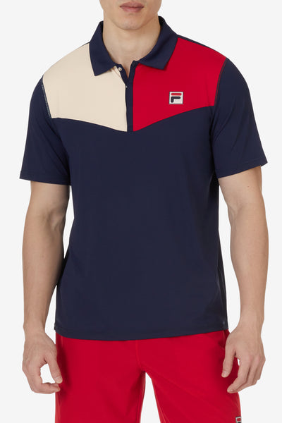 Pro Tennis Heritage Color Block Polo