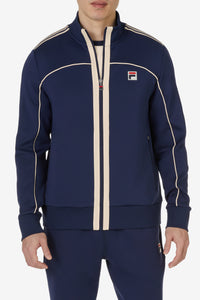 Navy Pro Tennis Heritage Track Top