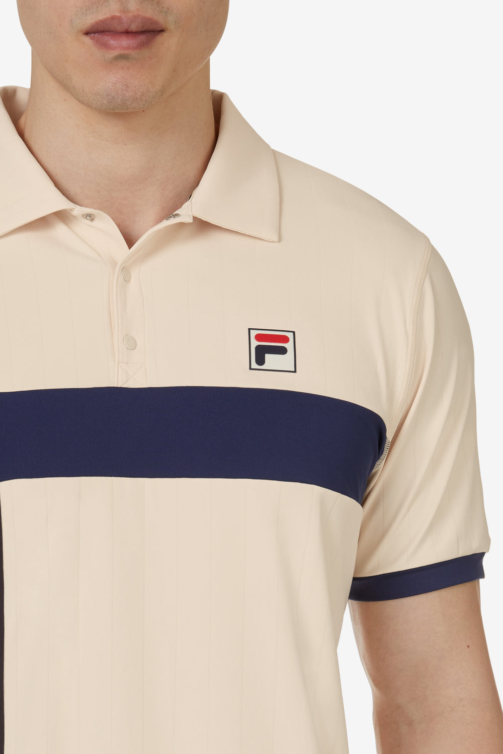 Pro Tennis Heritage Pin Stripe Polo