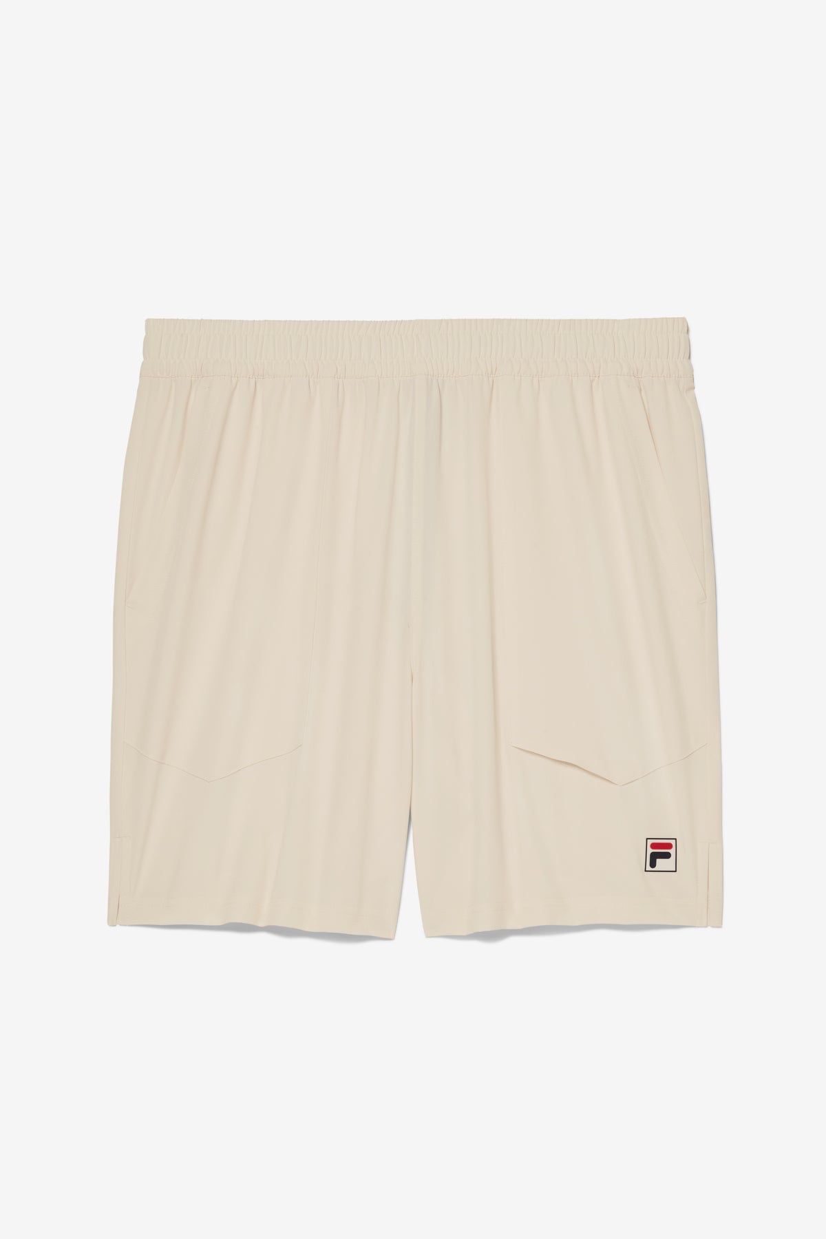Beige Tennis Woven Court Short