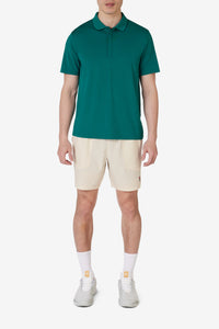 Beige Tennis Woven Court Short