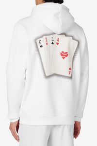 White Tennis Hoodie