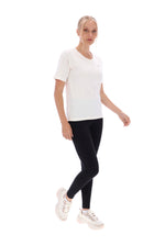 Tracey Deep V Neck Loose Fit T-Shirt