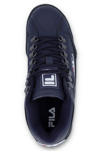 Fila black slip outlet on shoes