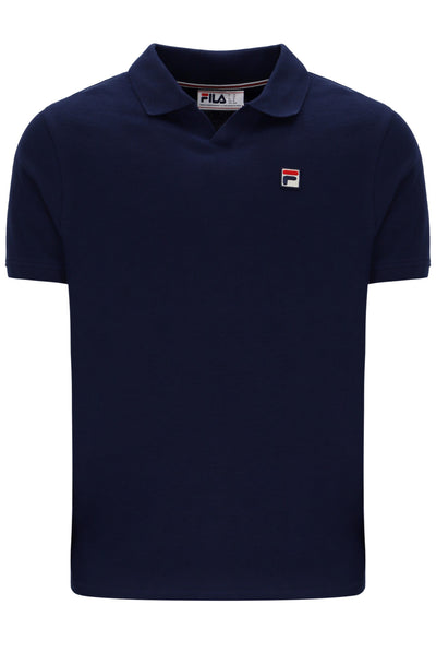 Fila Navy Tristiano Textured Polo