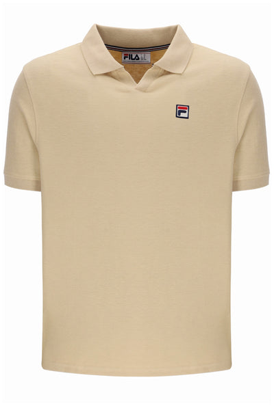Classic Beige Tristiano Textured Polo