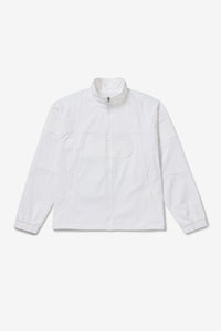 White jacket on a light grey background