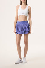 Asymmetrical Pleated Skort