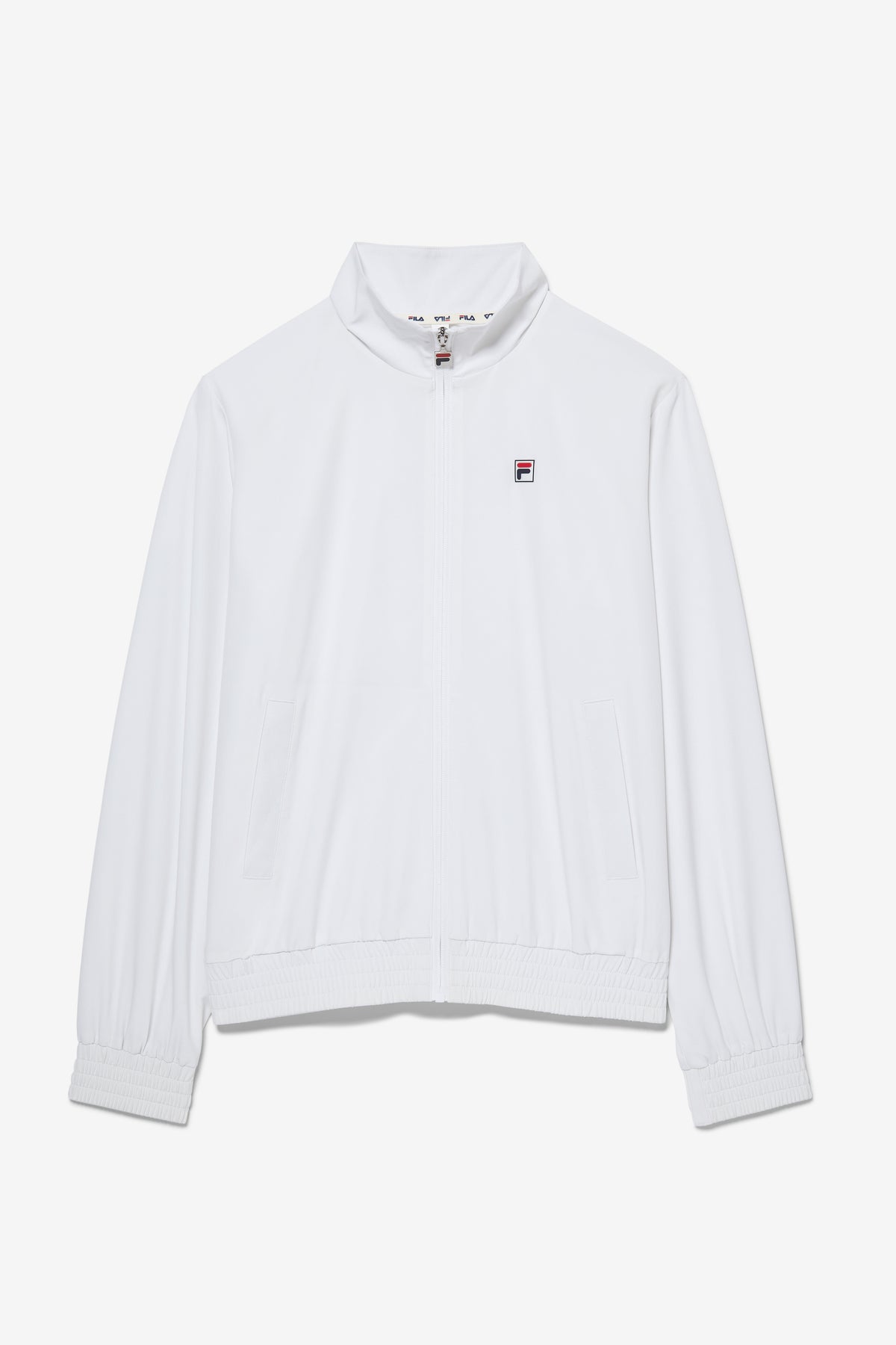 White Tennis Advantage Track Top