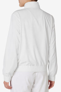White Tennis Advantage Track Top