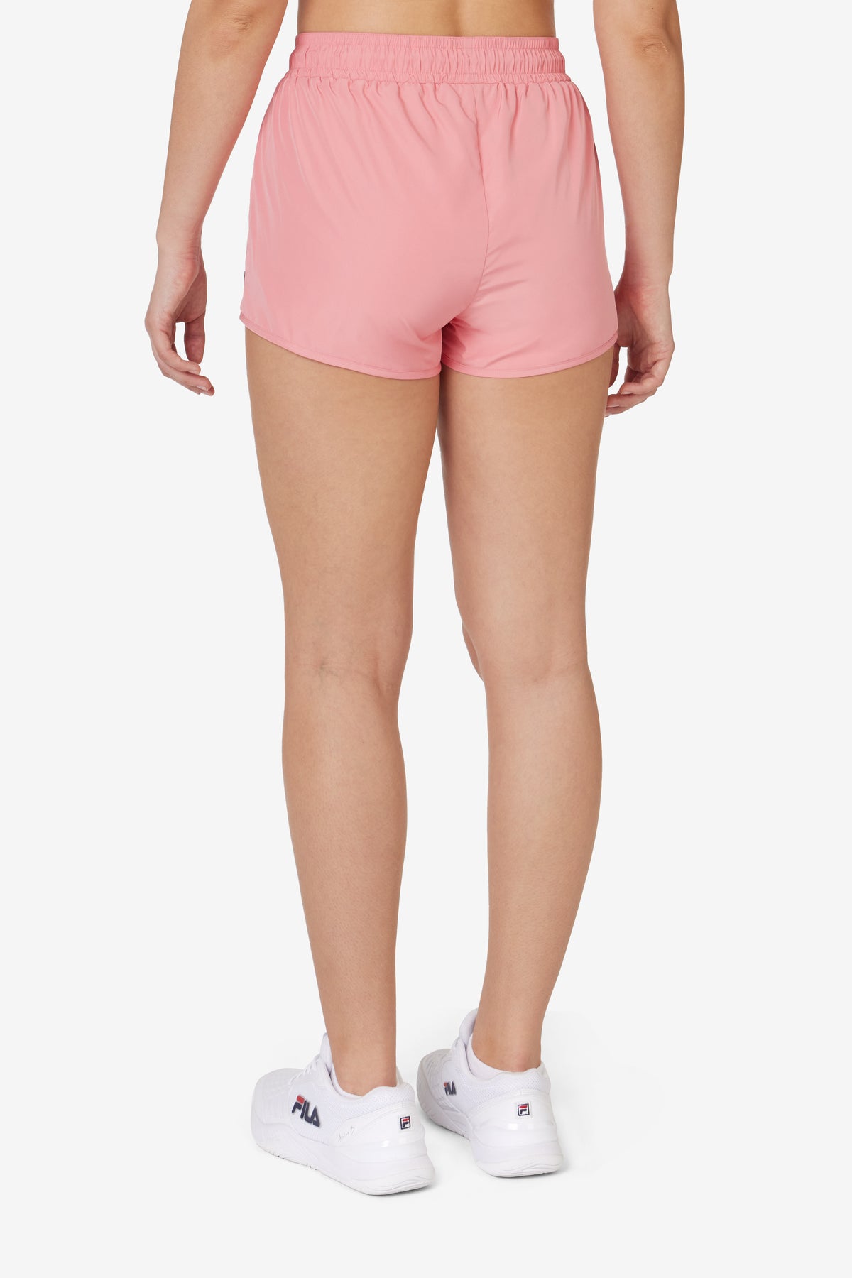 Pink Tape Detail Shorts