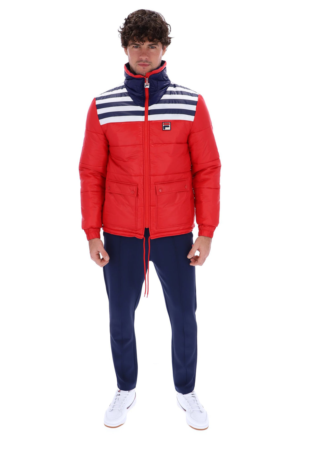 Uomo F-Box Padded Stripe Jacket