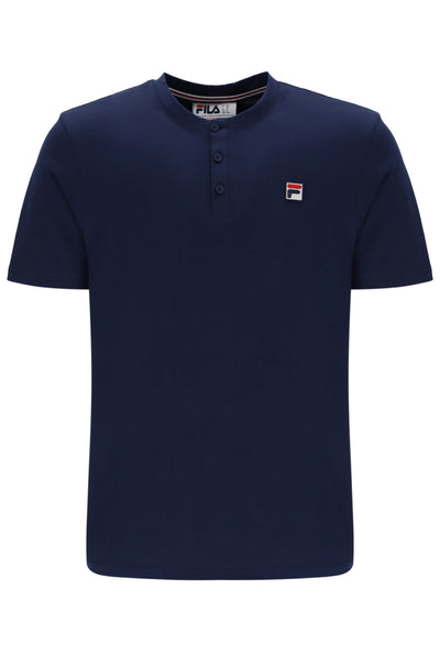 Fila Navy Valentino Essential Collared Tee